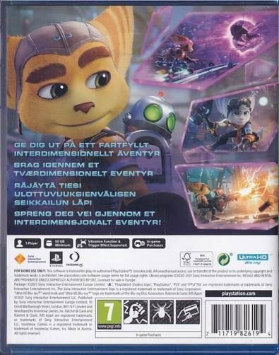 Ratchet & Clank - Rift Apart - PS5 (A Grade) (Genbrug)